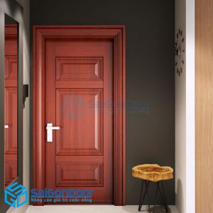 Cửa thép vân gỗ 106