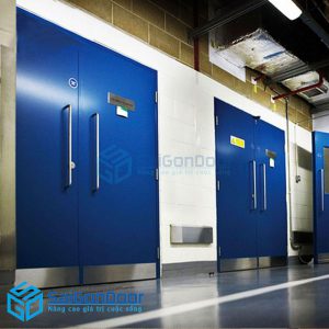 Cửa chống cháy 2P-NAVI BLUE