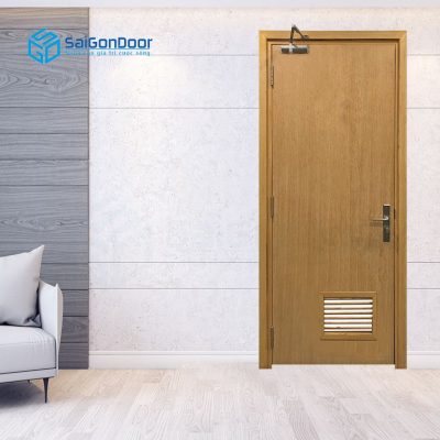 Cửa gỗ phòng ngủ 1 cánh có kích thước đẹp