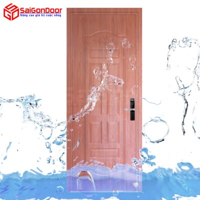Cửa nhựa gỗ Composite dùng làm cửa thông phòng