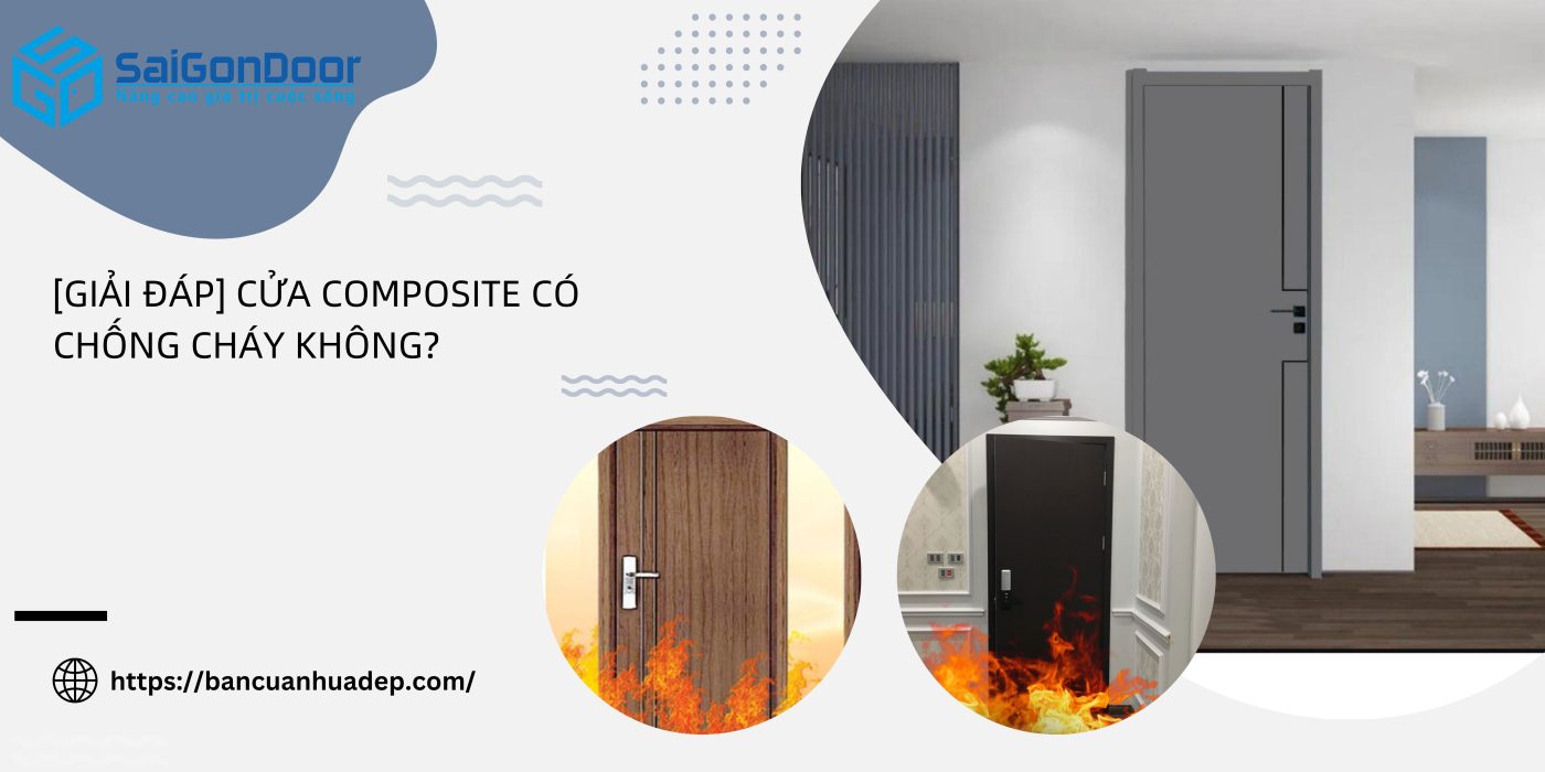 cửa composite có chống cháy không