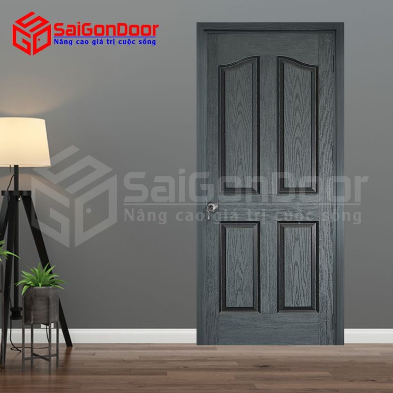 Cửa composite nhựa giả gỗ tỉnh Hậu Giang bán chạy nhất hiện nay 5 Cấu tạo cửa dòng composite bao gồm 5 lớp cơ bản