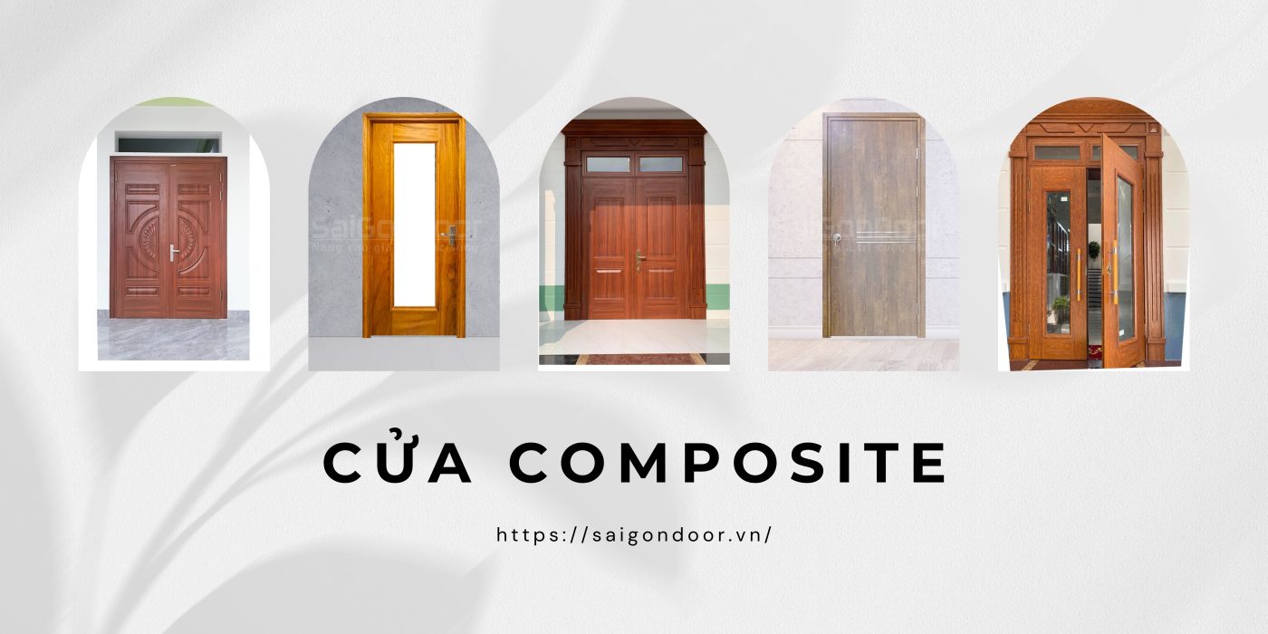 Điểm danh những mẫu cửa composite tỉnh Bình Phước được ưa chuộng 3 Chất liệu tạo nên cửa gỗ là bề mặt lớp film PVC đẹp và bền