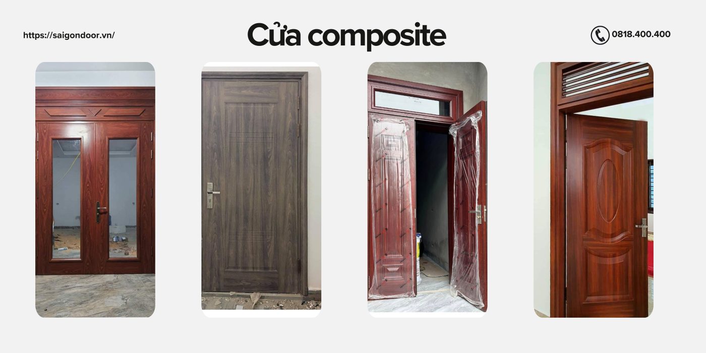 Điểm mạnh và ưu việt của cửa composite tỉnh Tây Ninh 4 Khả năng chống thấm nước tuyệt vời của cửa nhựa composite