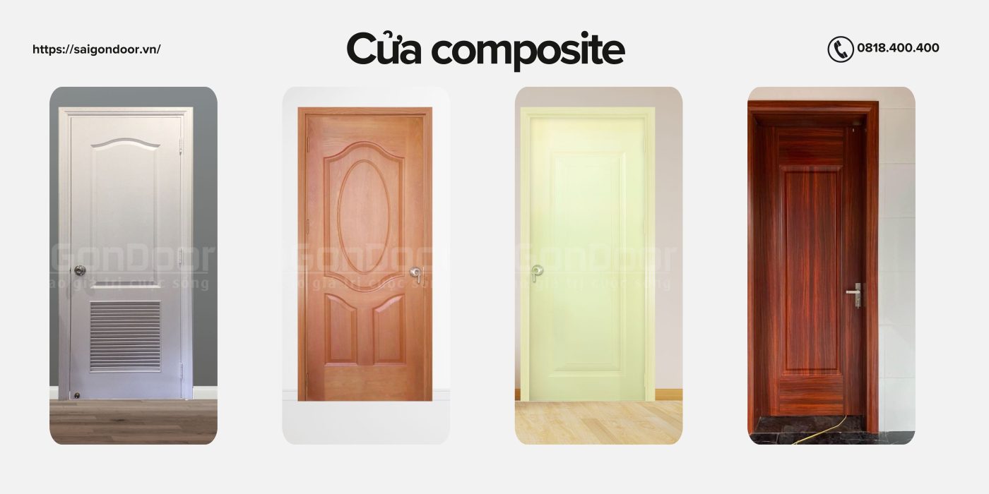 Một số điểm hạn chế về loại cửa composite người dùng nên biết