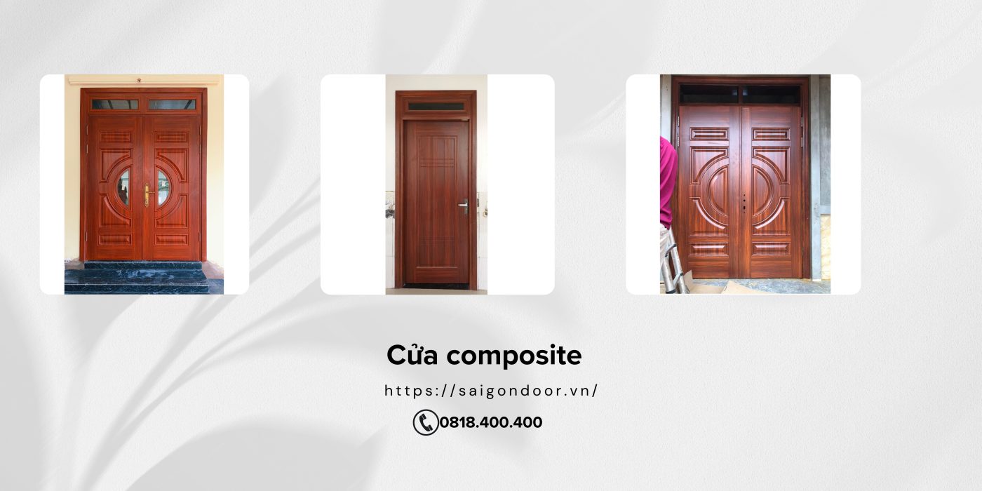 Vệ sinh cửa nhựa composite dễ dàng và nhanh chóng