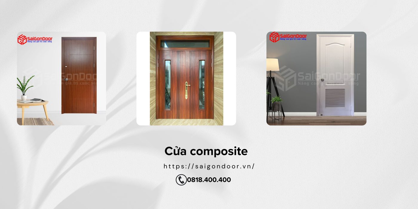 Cửa composite tỉnh Sóc Trăng độc đáo với độ bền lâu dài