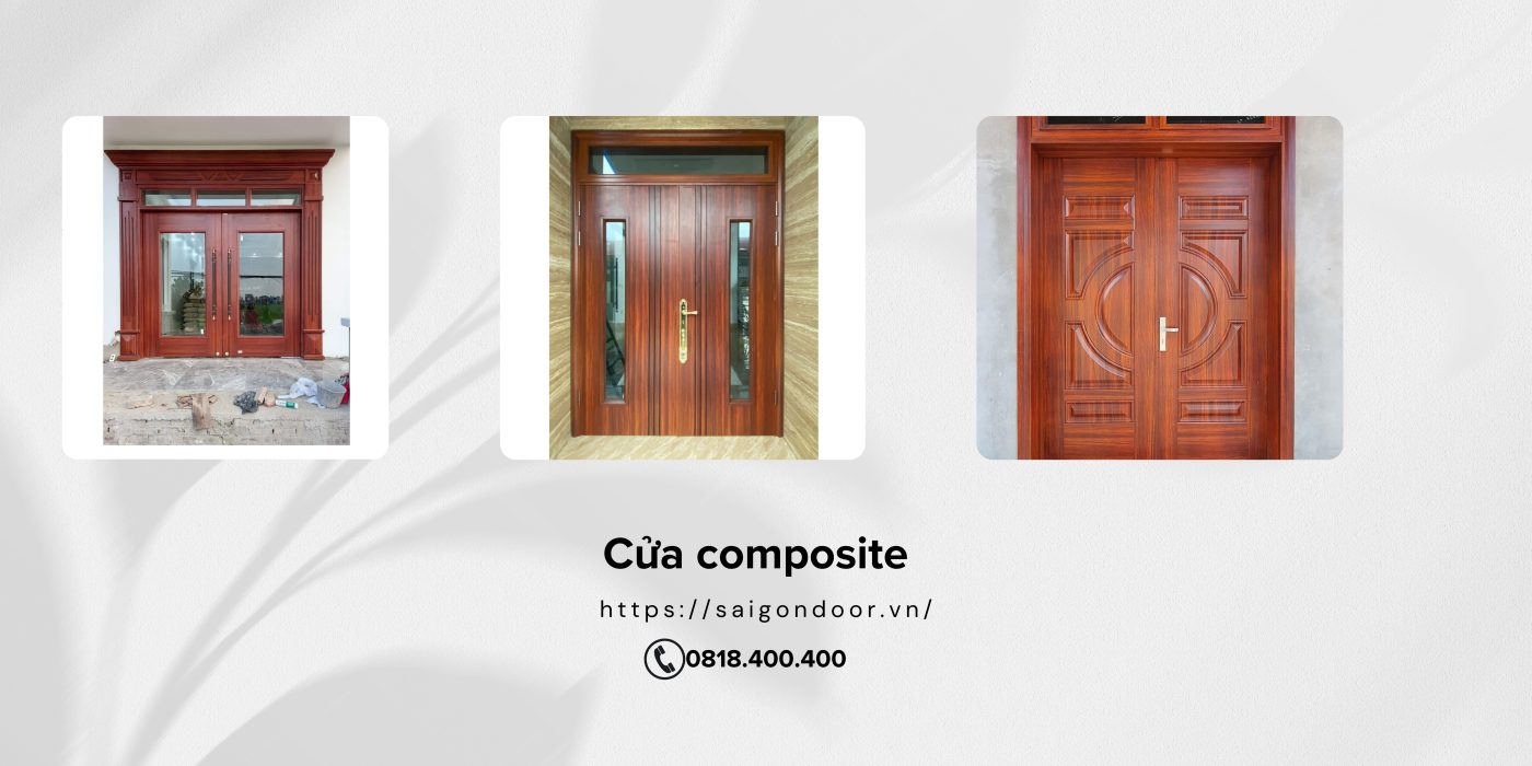 Cửa composite tỉnh Trà Vinh với nhiều ứng dụng khác nhau