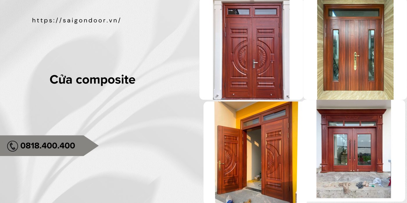 Cửa nhựa giả gỗ bảo quản và vệ sinh nhanh chóng