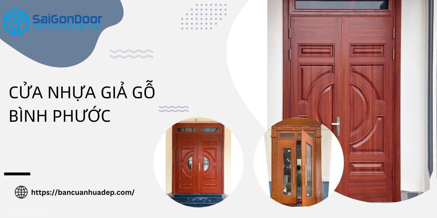 Cửa nhựa giả gỗ tỉnh Bình Phước