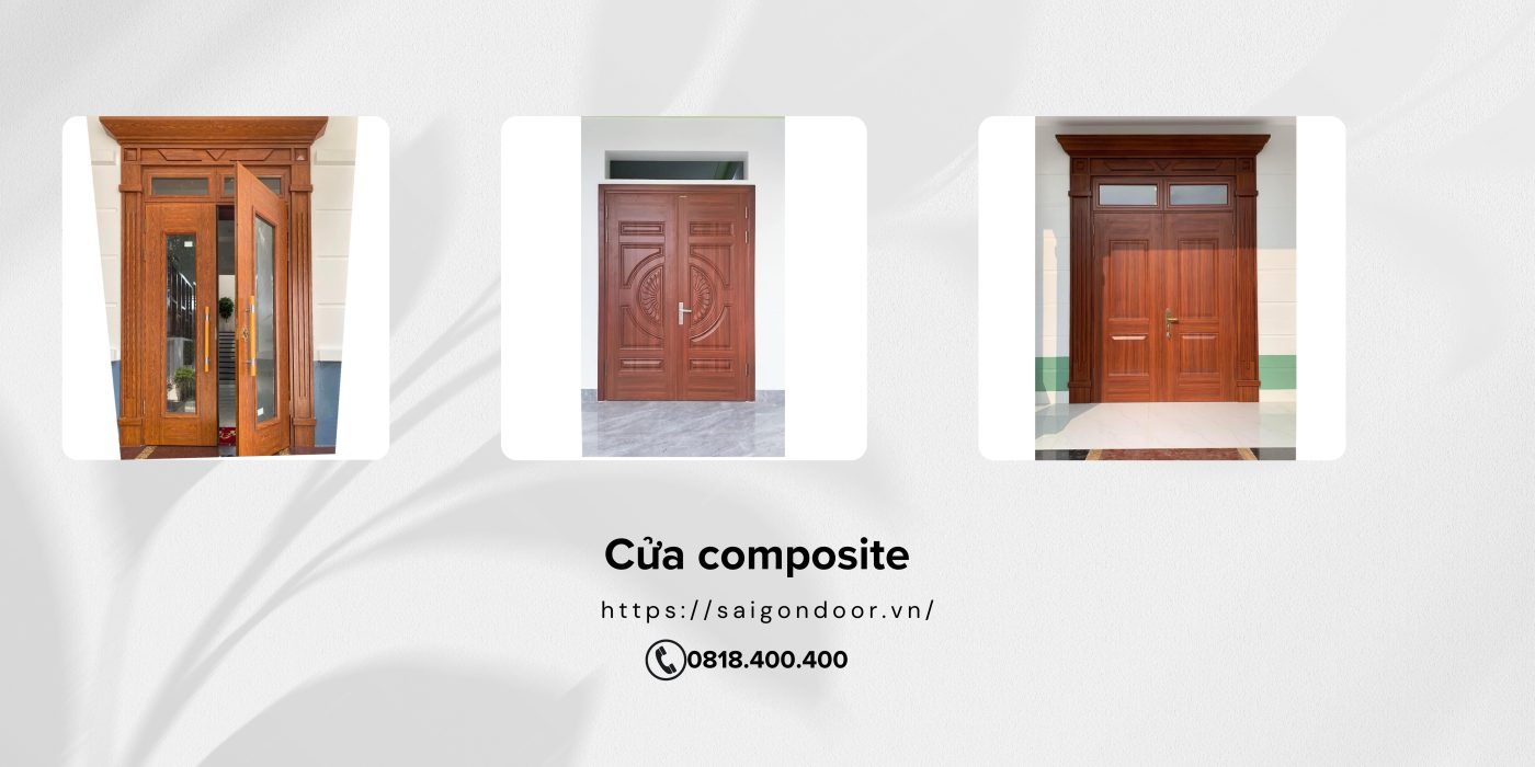 Cửa nhựa giả gỗ tỉnh Bình Dương được làm từ WPC