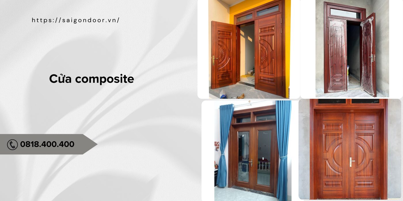 Dòng cửa nhựa giả gỗ Composite được yêu thích thị trường