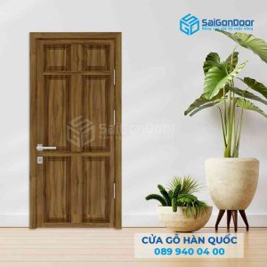 Cửa Gỗ Công Nghiệp HDF veneer 6A