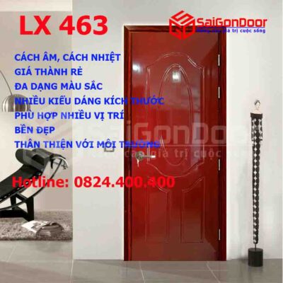 Cửa nhựa gỗ Composite có thể dùng làm cửa nhà chính