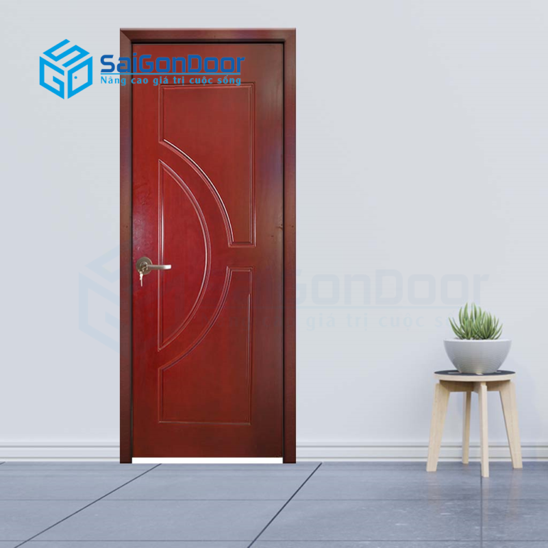 Cửa nhựa gỗ Composite được cấu tạo gồm 2 hệ khung phù hợp với nhiều kcish thước công trình thực tế của khách hàng