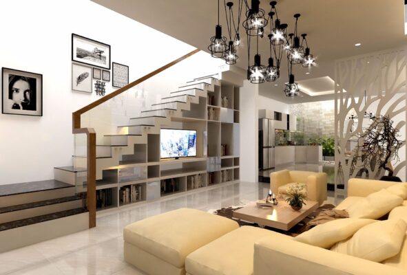Những mẫu thiết kế cầu thang cho nhà nhỏ đẹp và tiết kiệm diện tích
