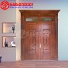 Cửa Thép Vân Gỗ SGD-KM.TVG-2C-15 2 SGD KM.TVG 2C 15