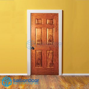 Cửa gỗ HDF Veneer P6A-OLD