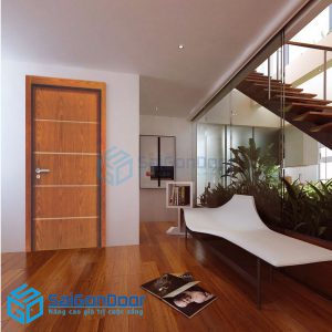 Cửa gỗ chống cháy SGD GCC P1R4A