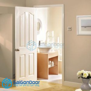 Cửa gỗ công nghiệp HDF 4A-C1 canh