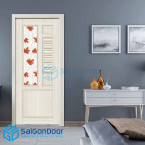 Cửa nhựa ghép thanh SGD NG-G12