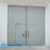 Cửa chống cháy 2P-GRAY 3 cua thep doi kich thuoc lon 1