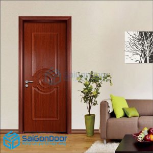 Cửa thép vân gỗ 75