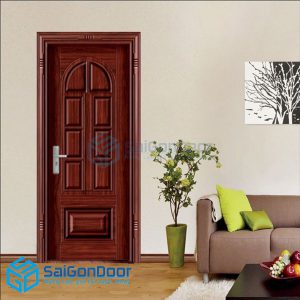 Cửa thép vân gỗ 81