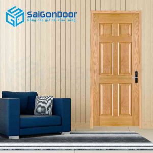 Cửa Gỗ HDF Veneer 6A ash 3