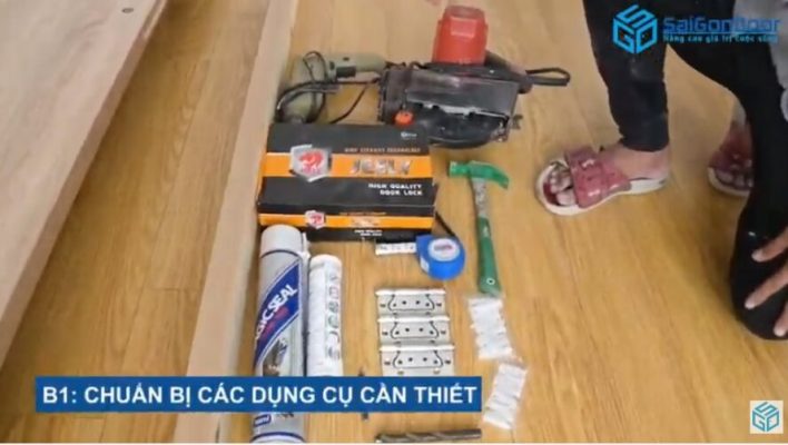 Hướng dẫn quy trình lắp đặt cửa gỗ công nghiệp chi tiết từ A – Z