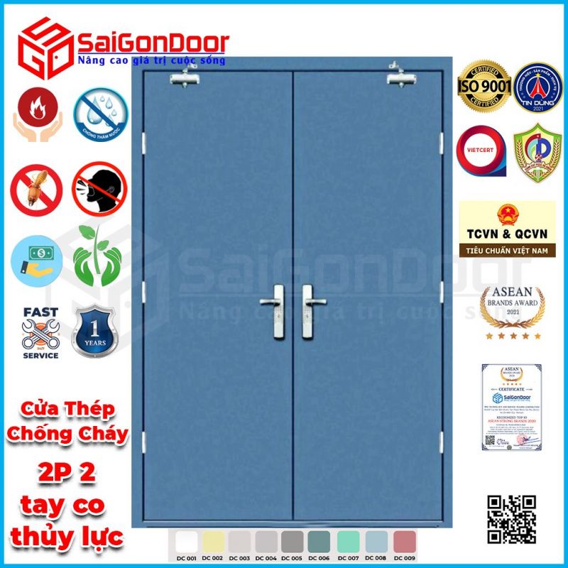 ƯU NHƯỢC ĐIỂM CỬA THÉP VÂN GỖ VÀ CỬA THÉP CHỐNG CHÁY 1 Cửa thép chống cháy chất lượng an toàn tuyệt đối