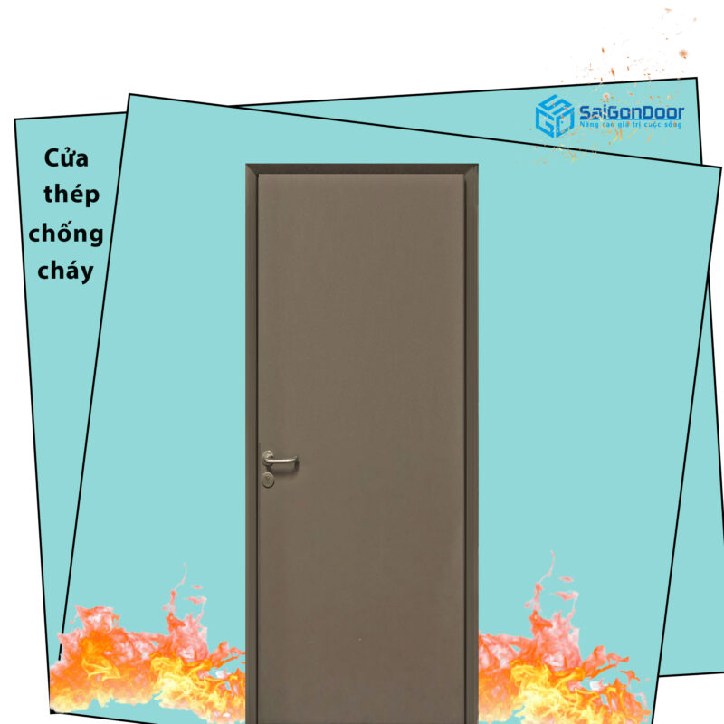 Cửa thép chống cháy hoàn hảo - SaiGonDoor