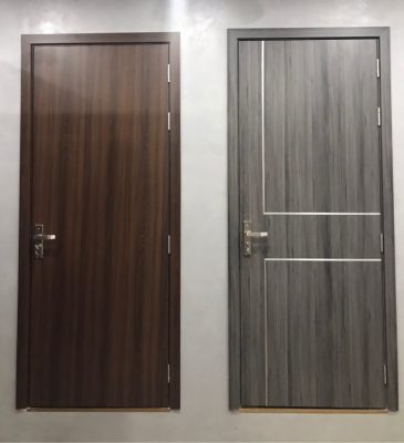 Cửa nhựa composite với thiết kế hiện đại