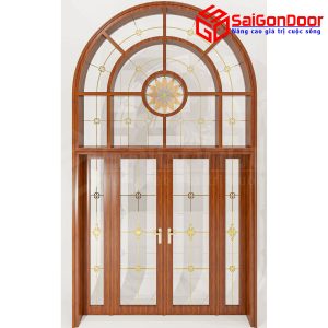 Cửa Nhôm Vân Gỗ SGD-CNVG-50