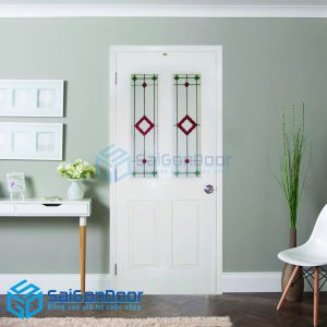 Cửa gỗ công nghiệp HDF SGD P4A2G-C1