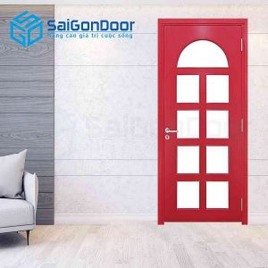 Cửa Gỗ MDF Veneer P1G9 hong