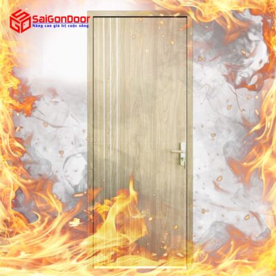 Cửa gỗ chống cháy tại SaiGonDoor