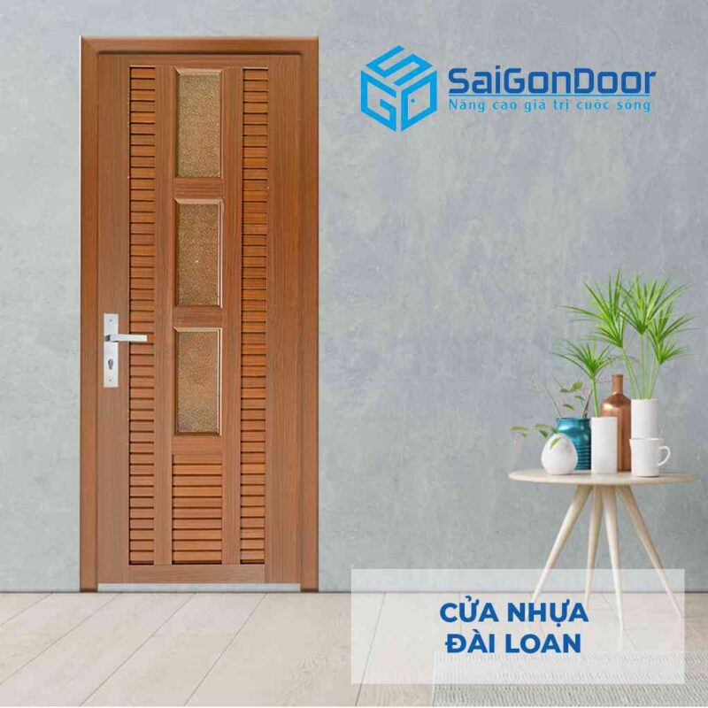 Một số mẫu cửa nhựa Đài Loan Hot 2022 SaiGonDoor