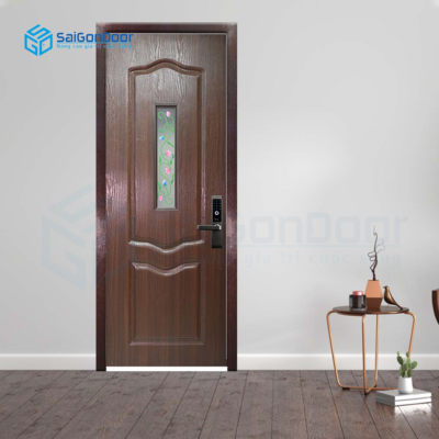 Mẫu cửa nhựa vân gỗ Hot SaiGonDoor 2022