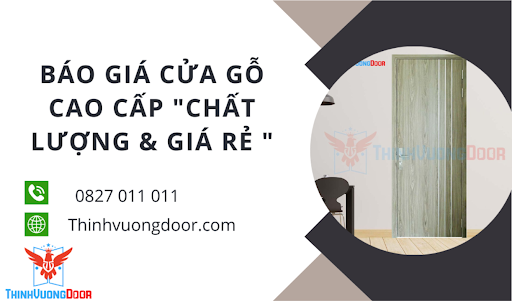 Báo Giá Cửa Gỗ Cao Cấp chi tiết và chất lượng nhất