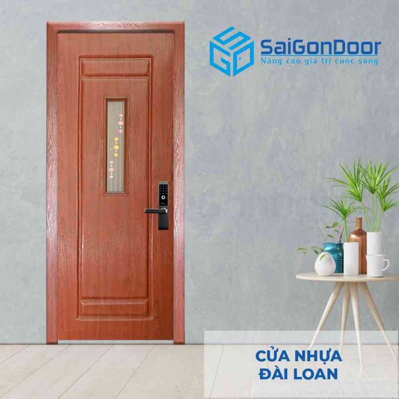Sử dụng cửa nhựa Đài Loan tại Bình Thạnh với nhiều ưu điểm nổi bật