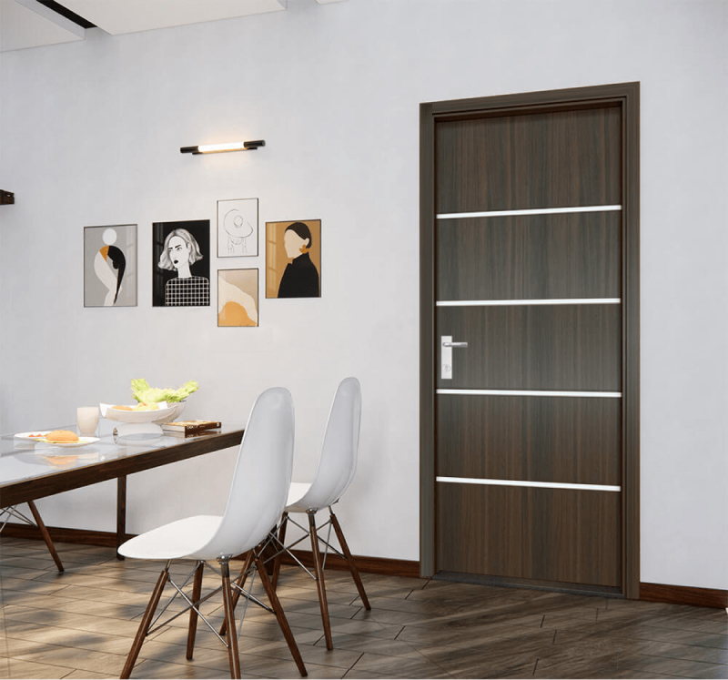 Mẫu cửa nhựa composite vân gỗ độc đáo
