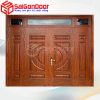 Cửa Thép Vân Gỗ SGD-KM.TVG-4C.35n. 1 SGD KM.TVG 4C.31