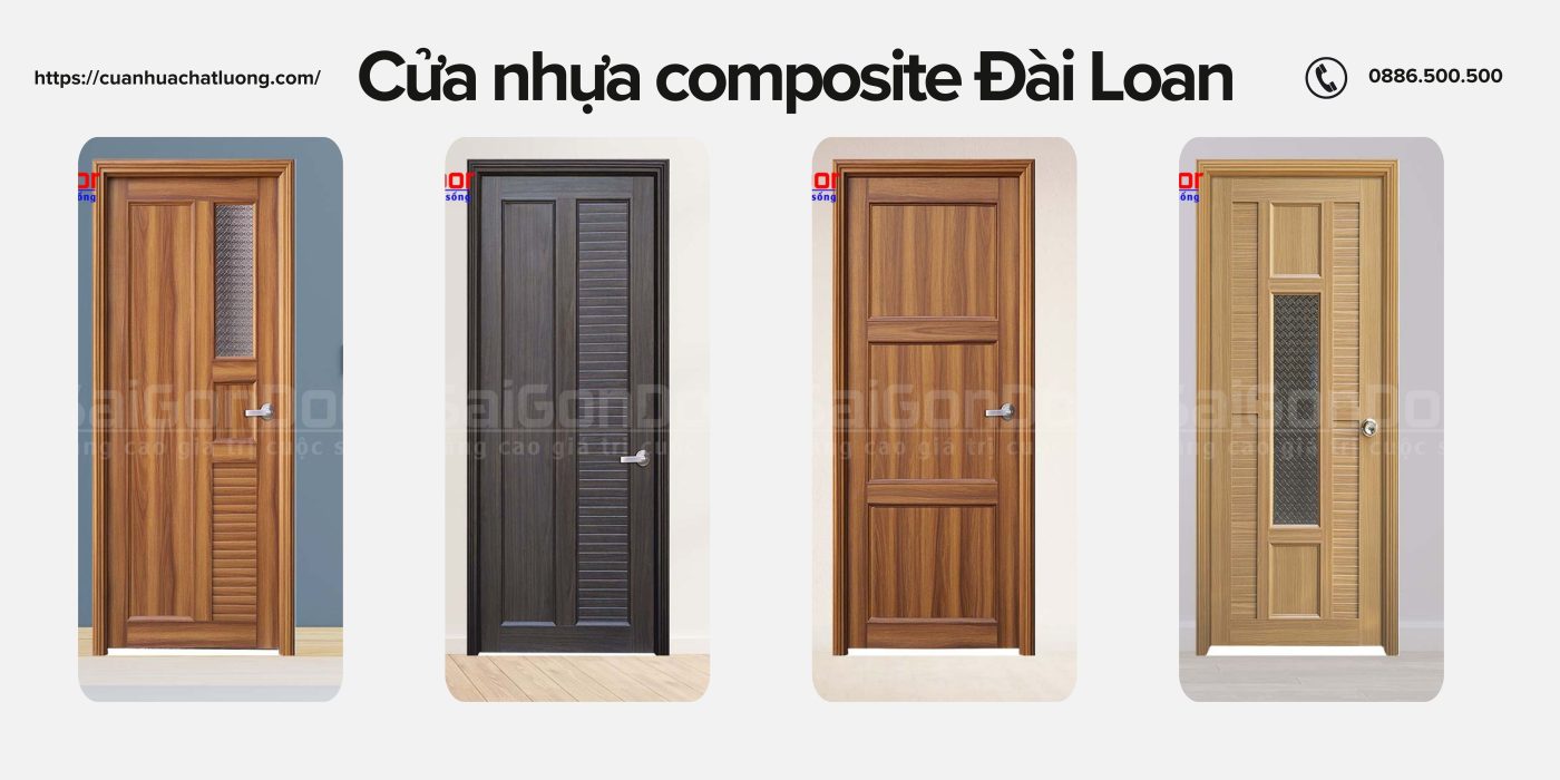 Cửa nhựa composite Đài Loan tại An Giang