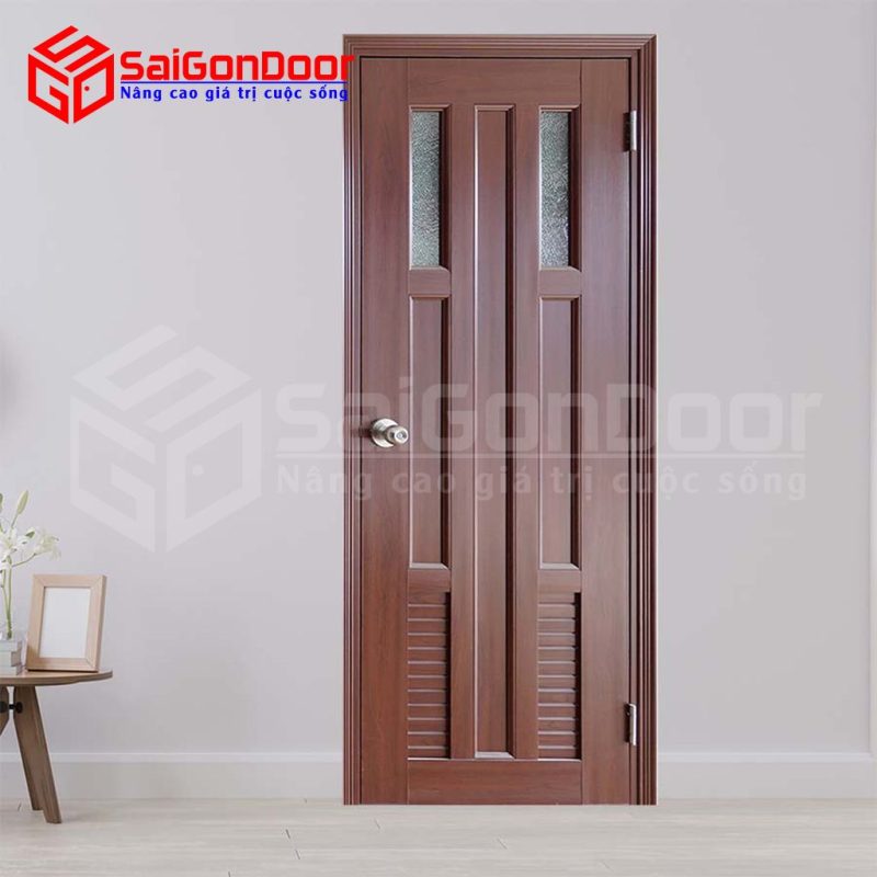 Cửa nhựa composite Đài Loan nổi bật với đa dạng kích thước, dễ dàng tùy chỉnh để phù hợp với mọi không gian sống