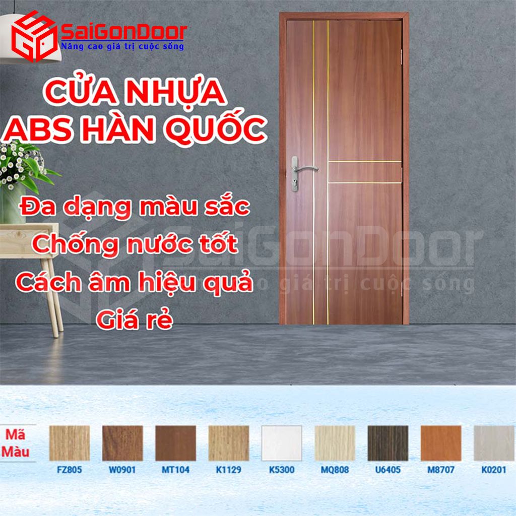 Ưu điểm của cửa nhựa composite Hàn Quốc