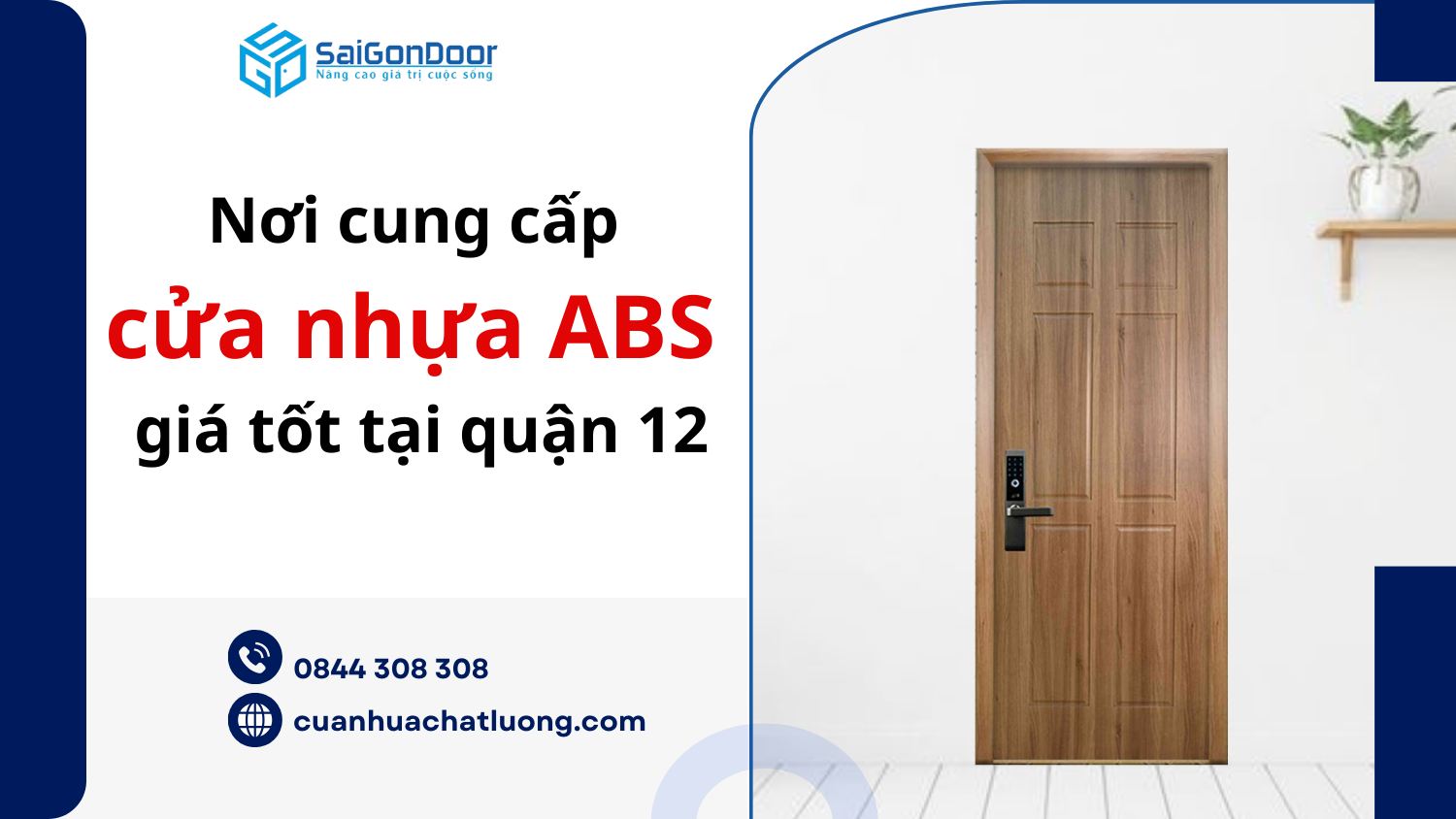 Nơi cung cấp cửa nhựa ABS giá tốt tại quận 12 9 9