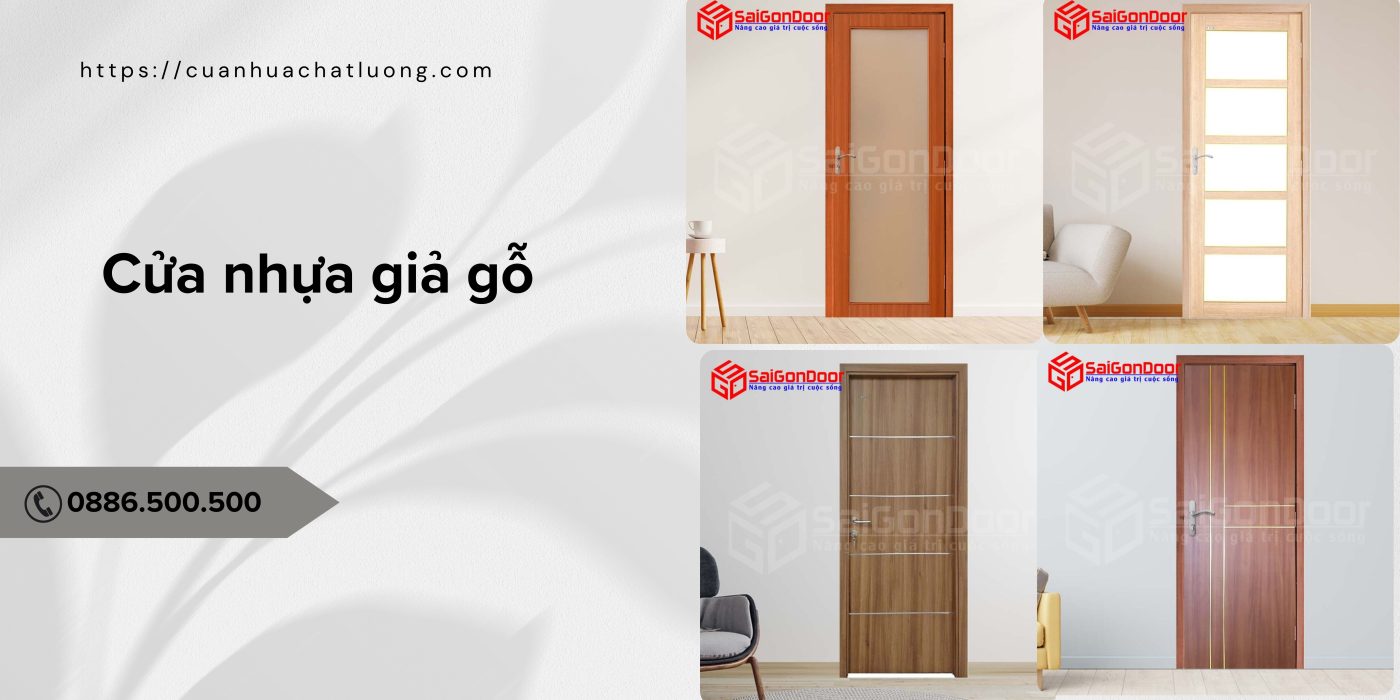 Cửa nhựa giả gỗ Bà Rịa Vũng Tàu