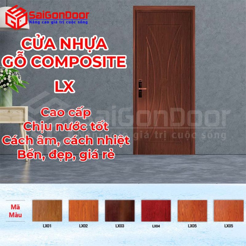 Cửa nhựa gỗ Composite LUXURY