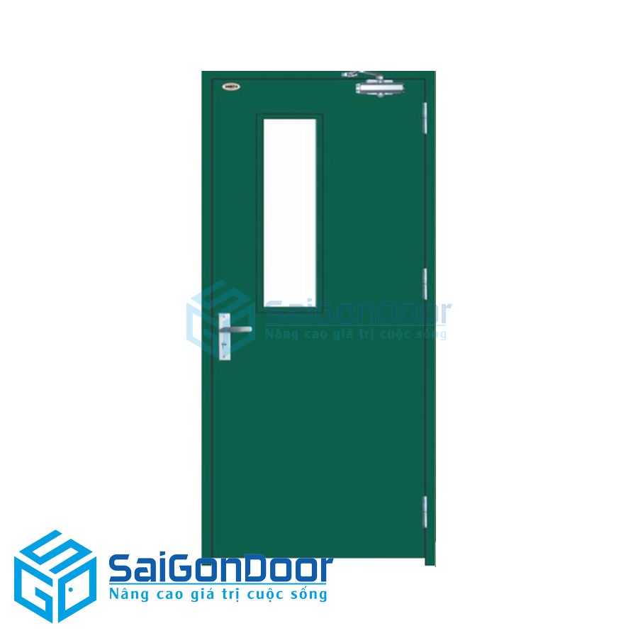 Cửa chống cháy TCC-P1G1a 2 cua chong chay TCC P1G1a 2